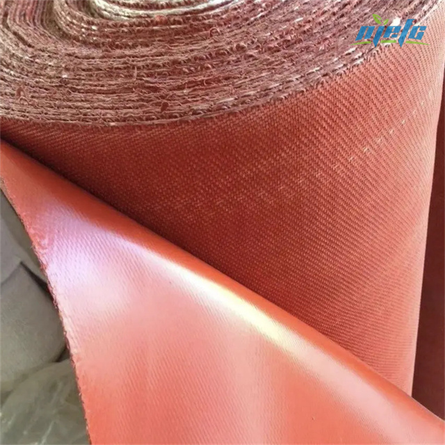 Tissu de fibre de verre enduit de caoutchouc de silicone pour l'isolation 